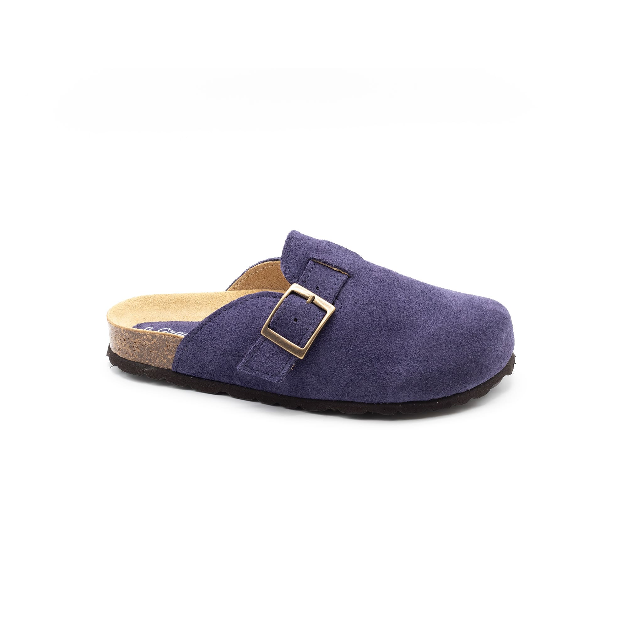 LISBON closed exterior sandals in sheep's wool