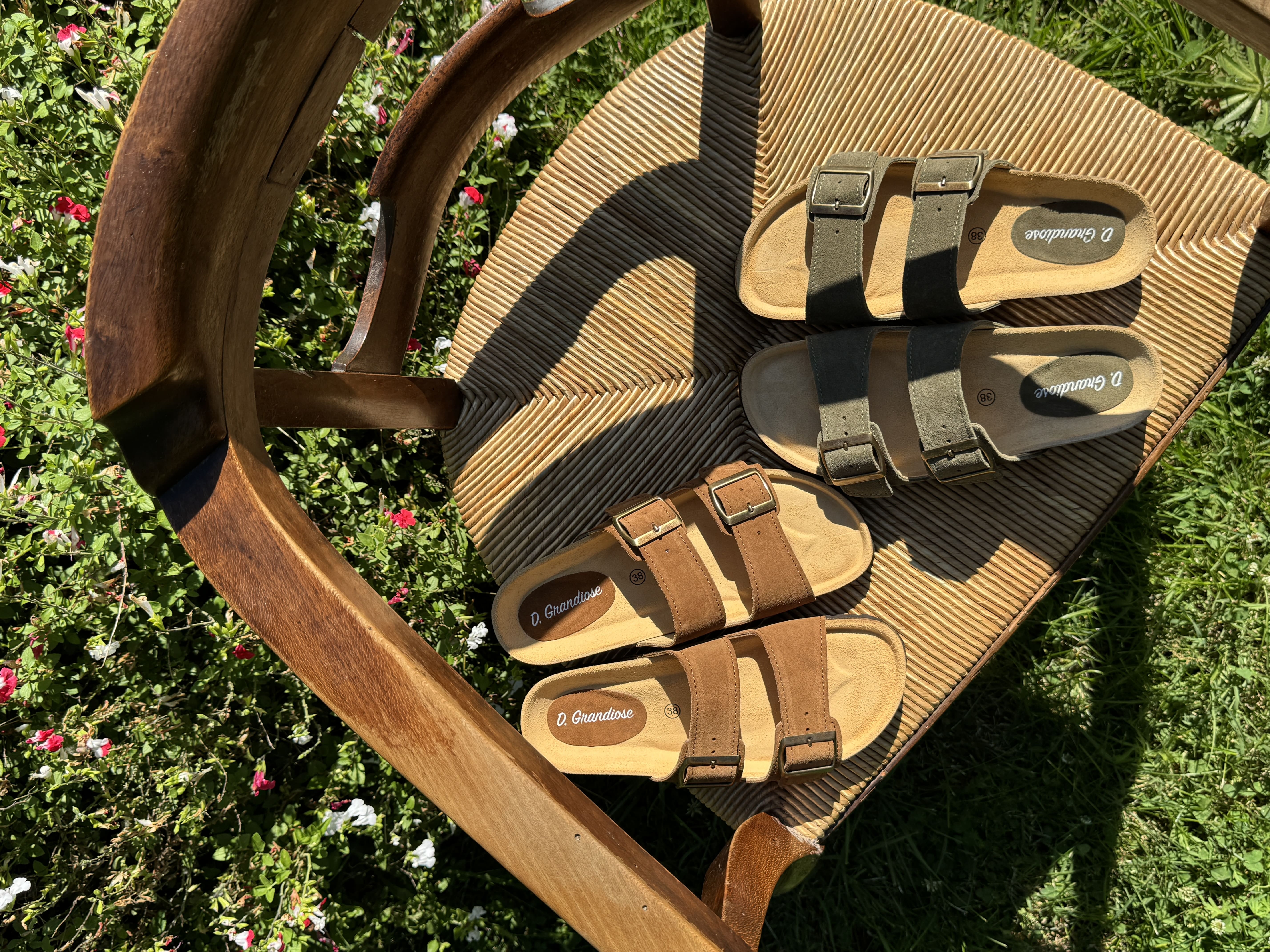 Sandale été en cuir pour enfant